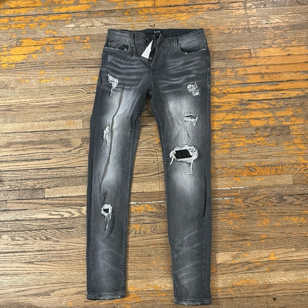 Brand new boohooman rip and repair jeans!!!!!